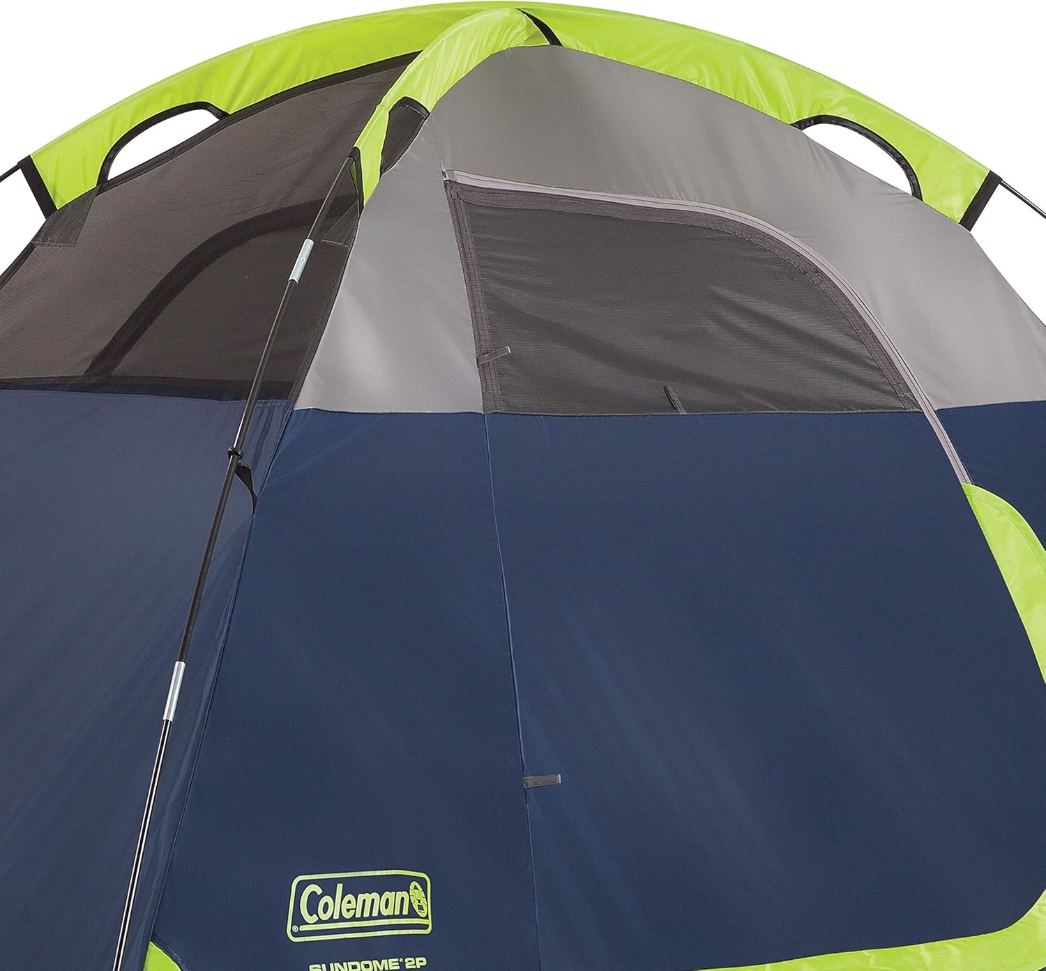 Coleman Sundome 2/3/4/6 Person Weatherproof Tent with Rainfly, Ventilated Tent Sets Up in 10 Mins - Image 5